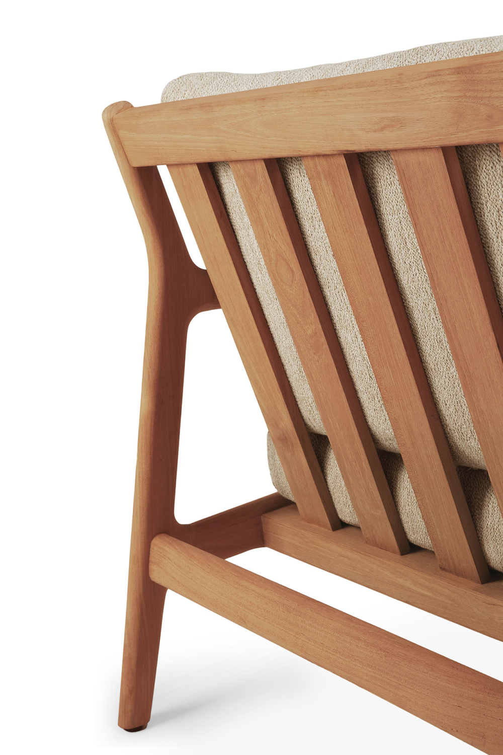  Teak Framed Outdoor Lounge Chair | Oroa.com
