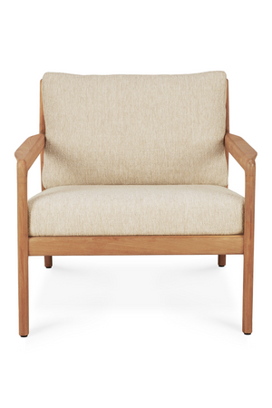   Teak Framed Outdoor Lounge Chair | Oroa.com