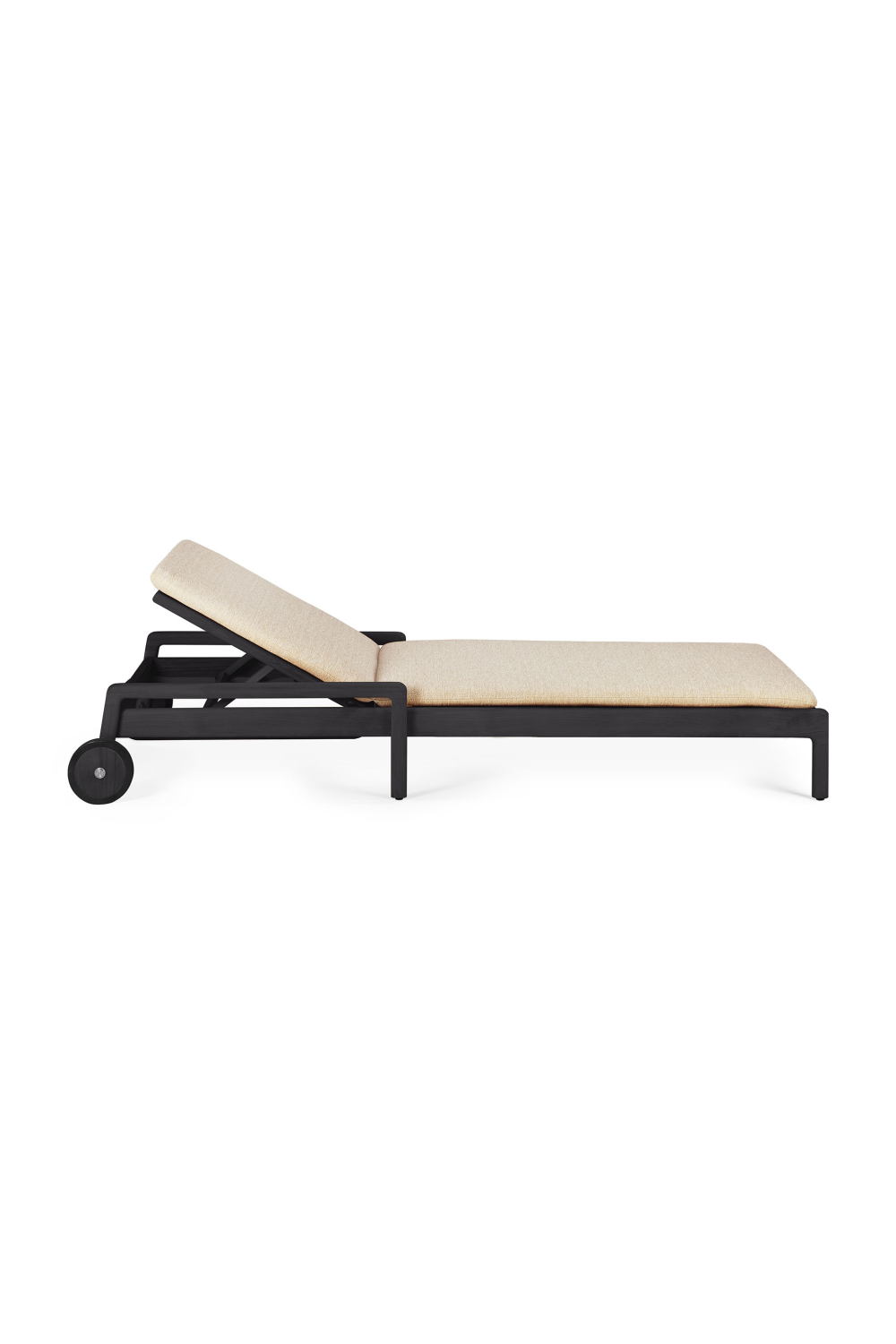   Teak Adjustable Outdoor Lounger | Oroa.com