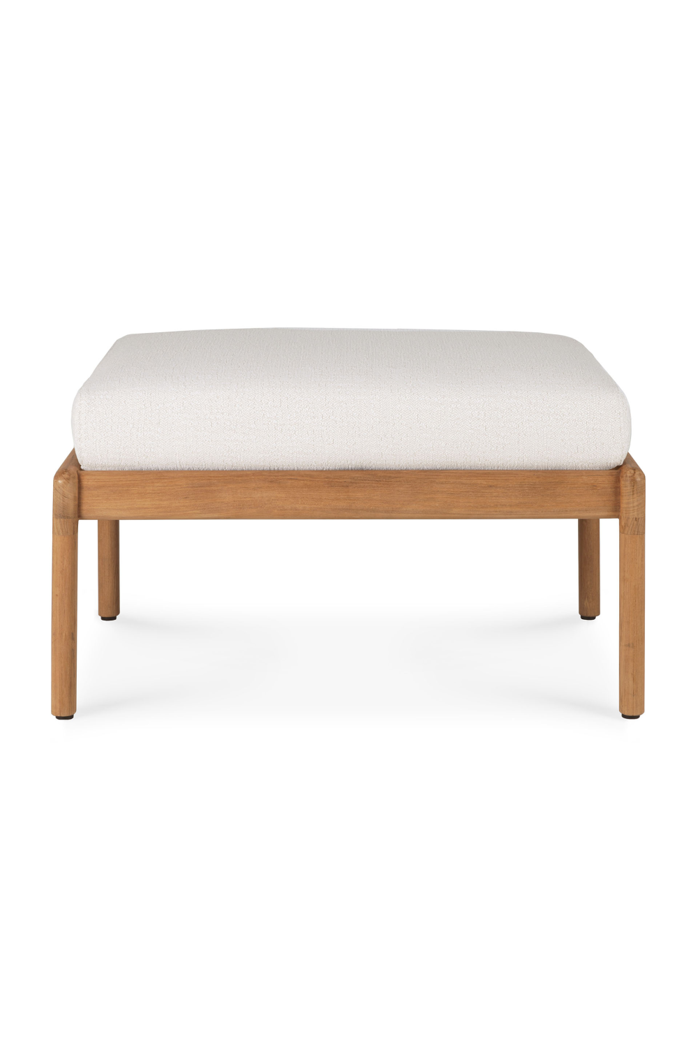   Natural Teak Outdoor Ottoman | Oroa.com