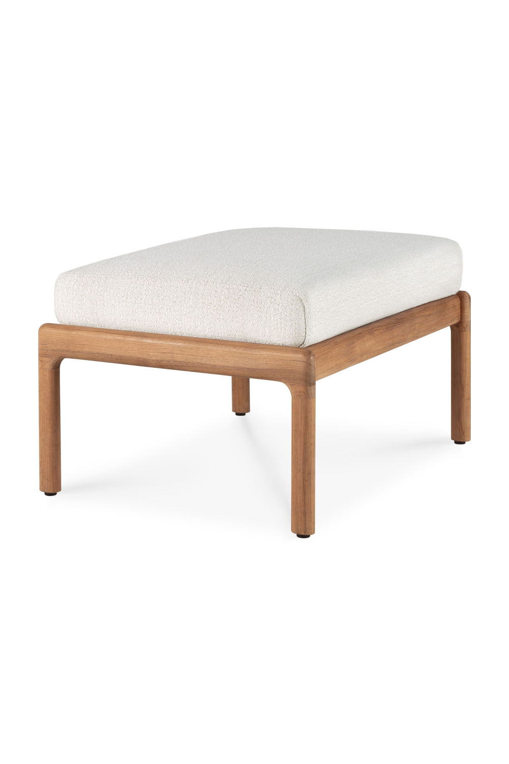   Natural Teak Outdoor Ottoman | Oroa.com