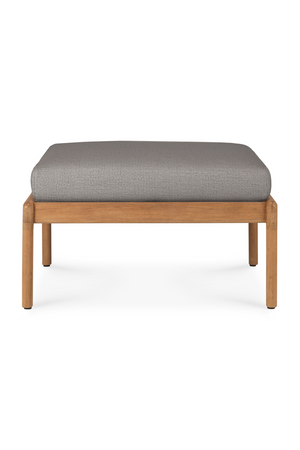   Natural Teak Outdoor Ottoman | Oroa.com