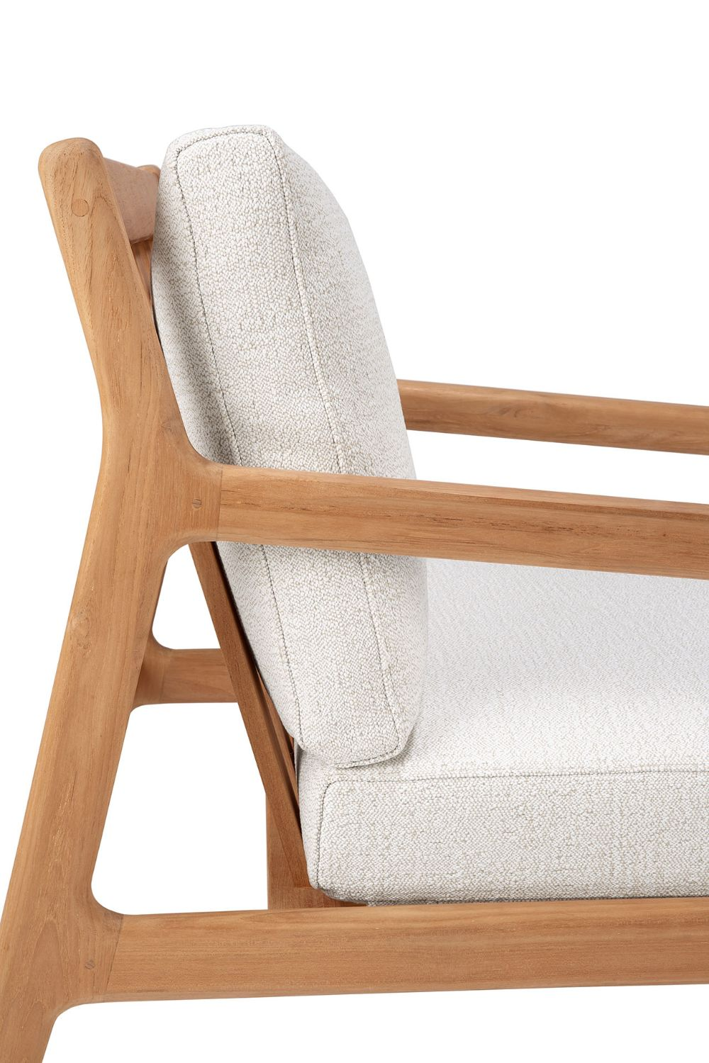   Teak Framed Outdoor Lounge Chair | Oroa.com
