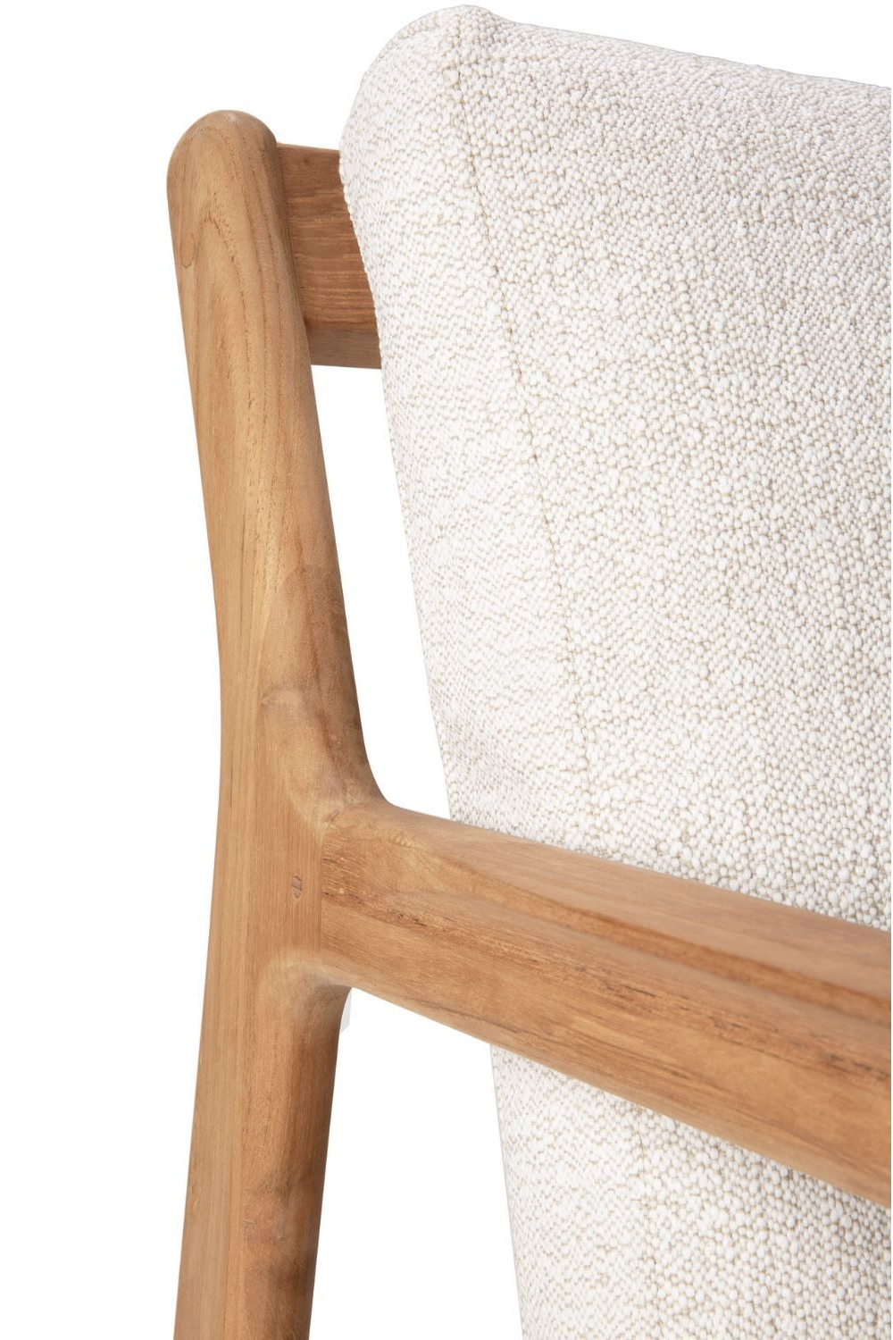   Teak Framed Outdoor Lounge Chair | Oroa.com