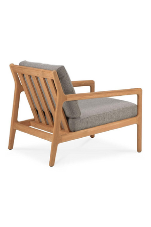   Teak Framed Outdoor Lounge Chair | Oroa.com