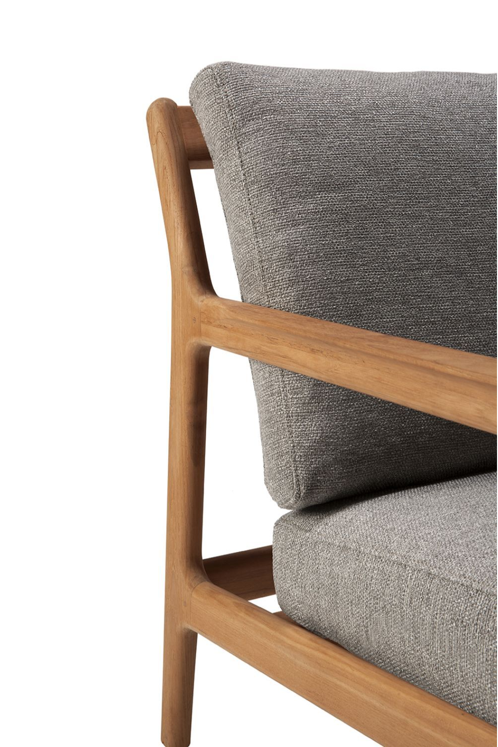   Teak Framed Outdoor Lounge Chair | Oroa.com