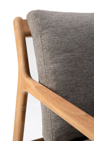   Teak Framed Outdoor Lounge Chair | Oroa.com