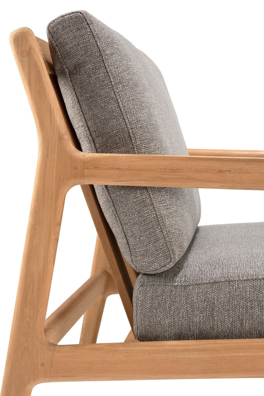   Teak Framed Outdoor Lounge Chair | Oroa.com