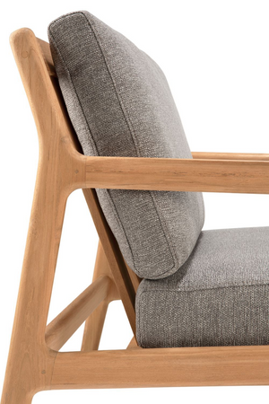   Teak Framed Outdoor Lounge Chair | Oroa.com