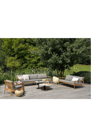   Teak Framed Outdoor Sofa | Oroa.com