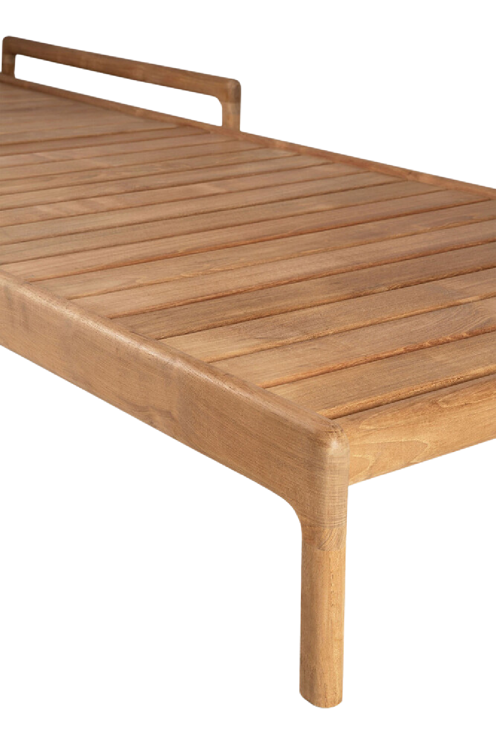   Teak Adjustable Outdoor Lounger | Oroa.com