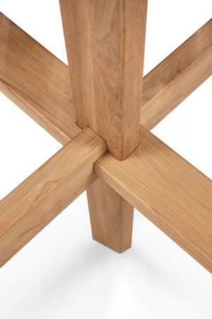   Solid Teak Outdoor Dining Table | Oroa.com