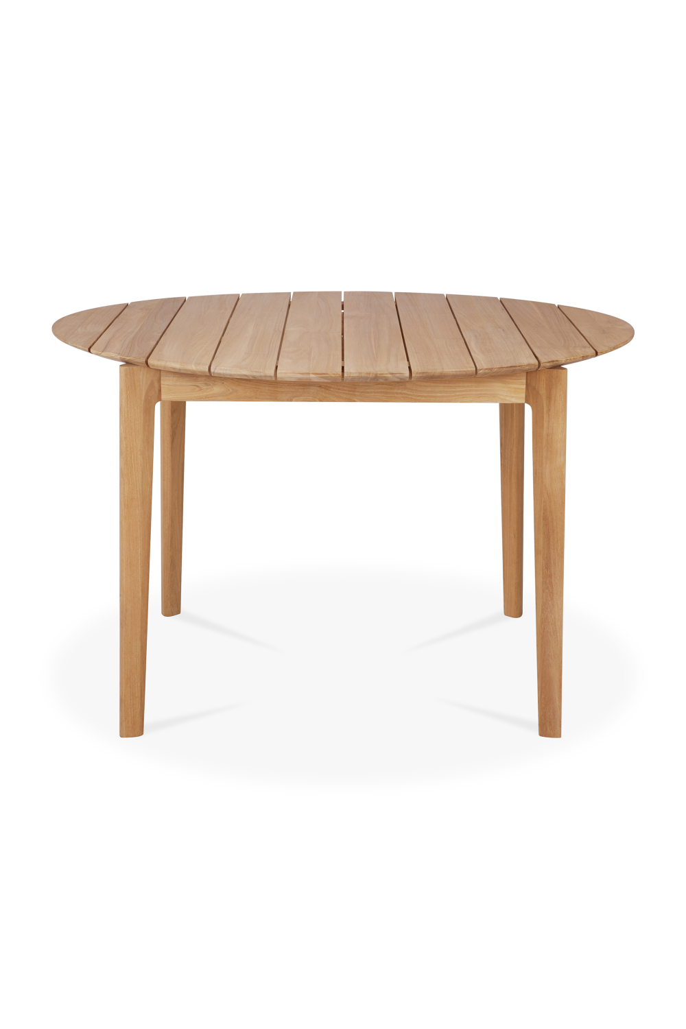   Round Teak Outdoor Dining Table | Oroa.com