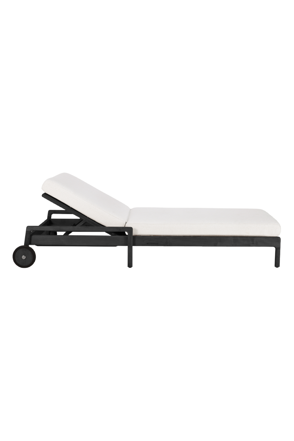   Black-Framed Outdoor Adjustable Lounger | Oroa.com