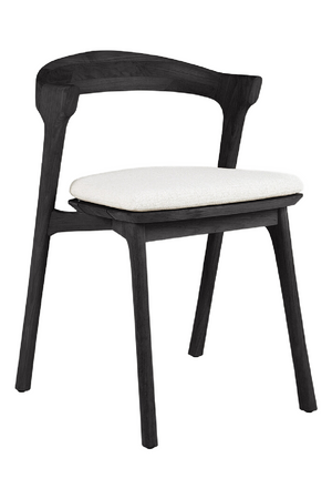   Black Teak Outdoor Dining Chair | Oroa.com