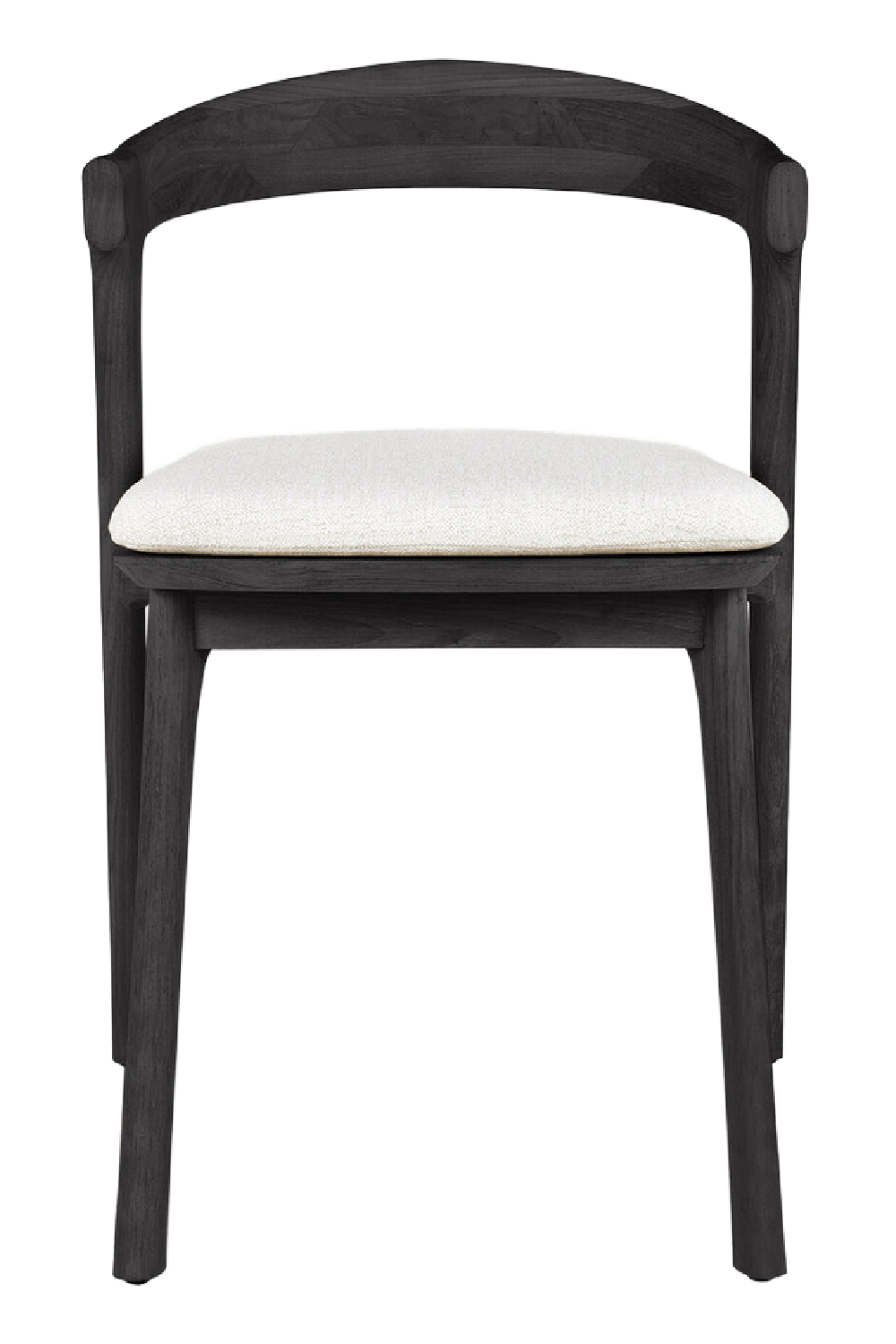   Black Teak Outdoor Dining Chair | Oroa.com