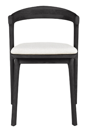   Black Teak Outdoor Dining Chair | Oroa.com