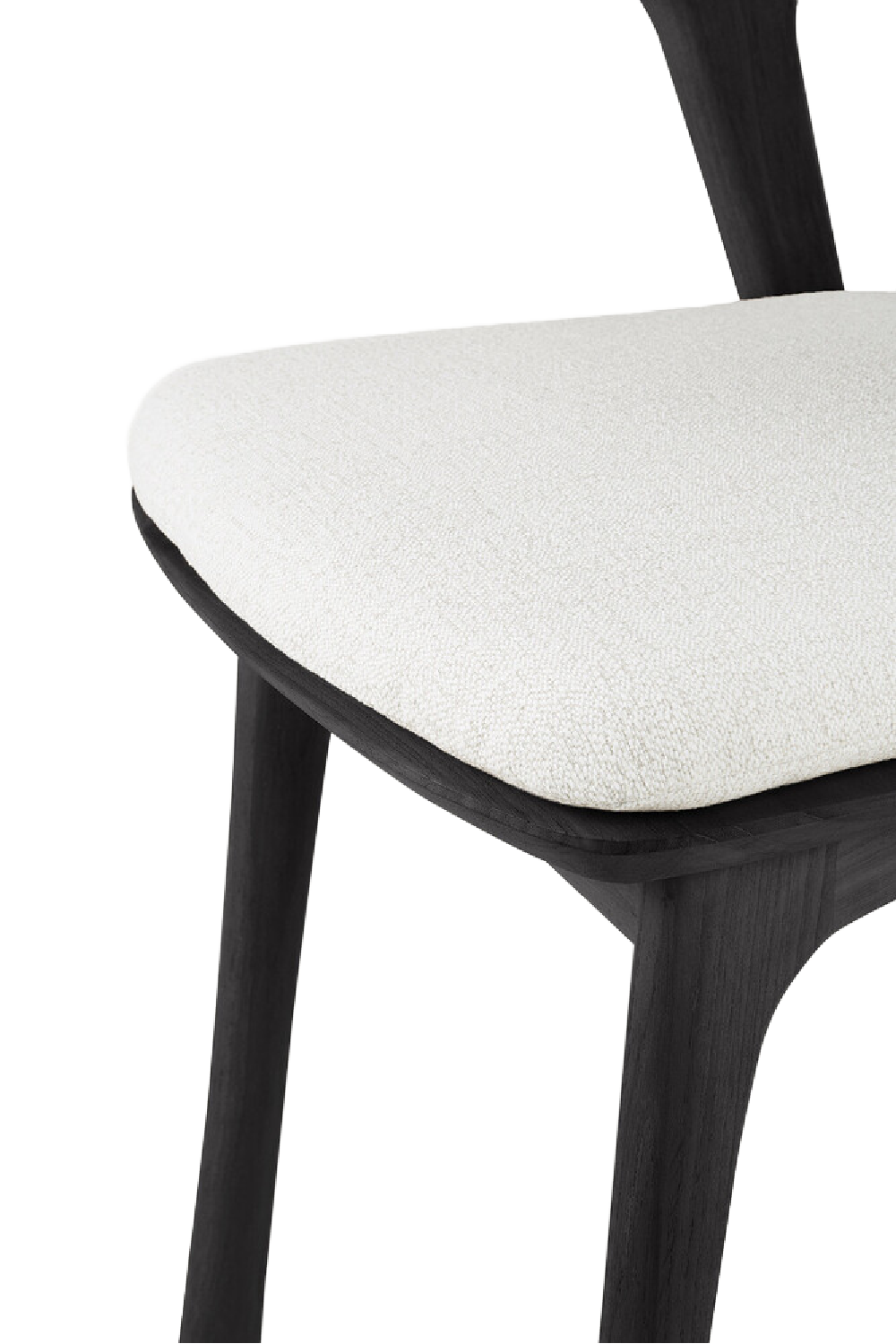   Black Teak Outdoor Dining Chair | Oroa.com