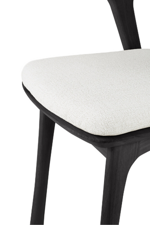   Black Teak Outdoor Dining Chair | Oroa.com