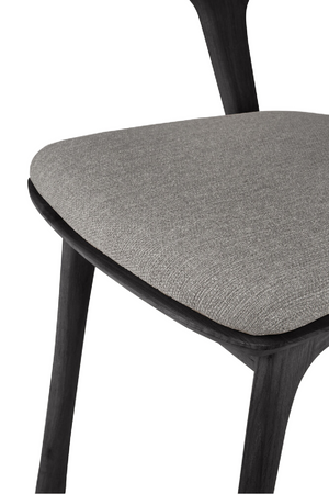   Black Teak Outdoor Dining Chair | Oroa.com