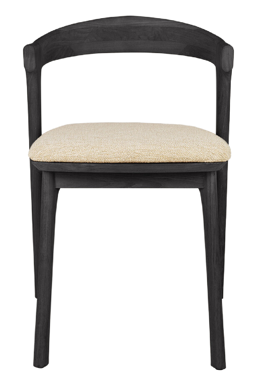   Black Teak Outdoor Dining Chair | Oroa.com