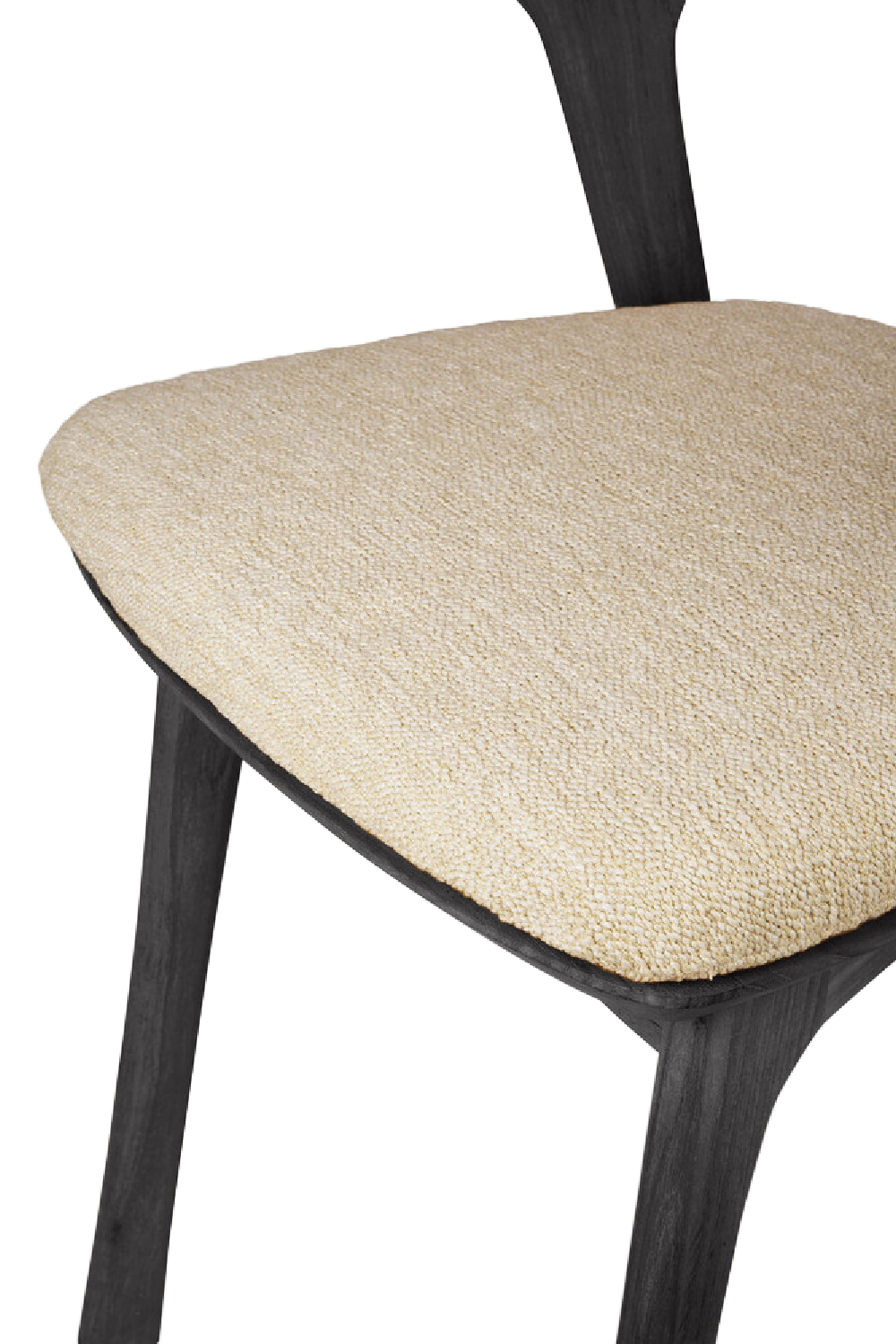   Black Teak Outdoor Dining Chair | Oroa.com