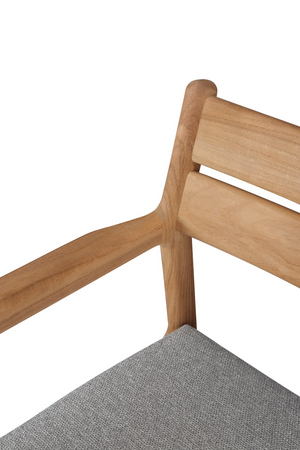   Teak Outdoor Dining Chair | Oroa.com