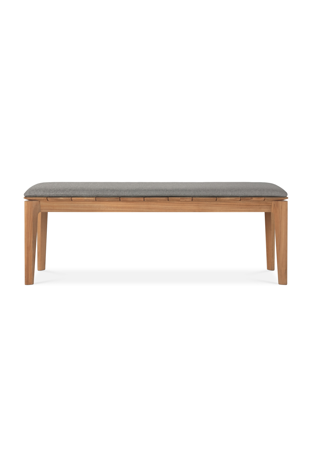   2-Seater Teak Cushioned Outdoor Bench | Oroa.com