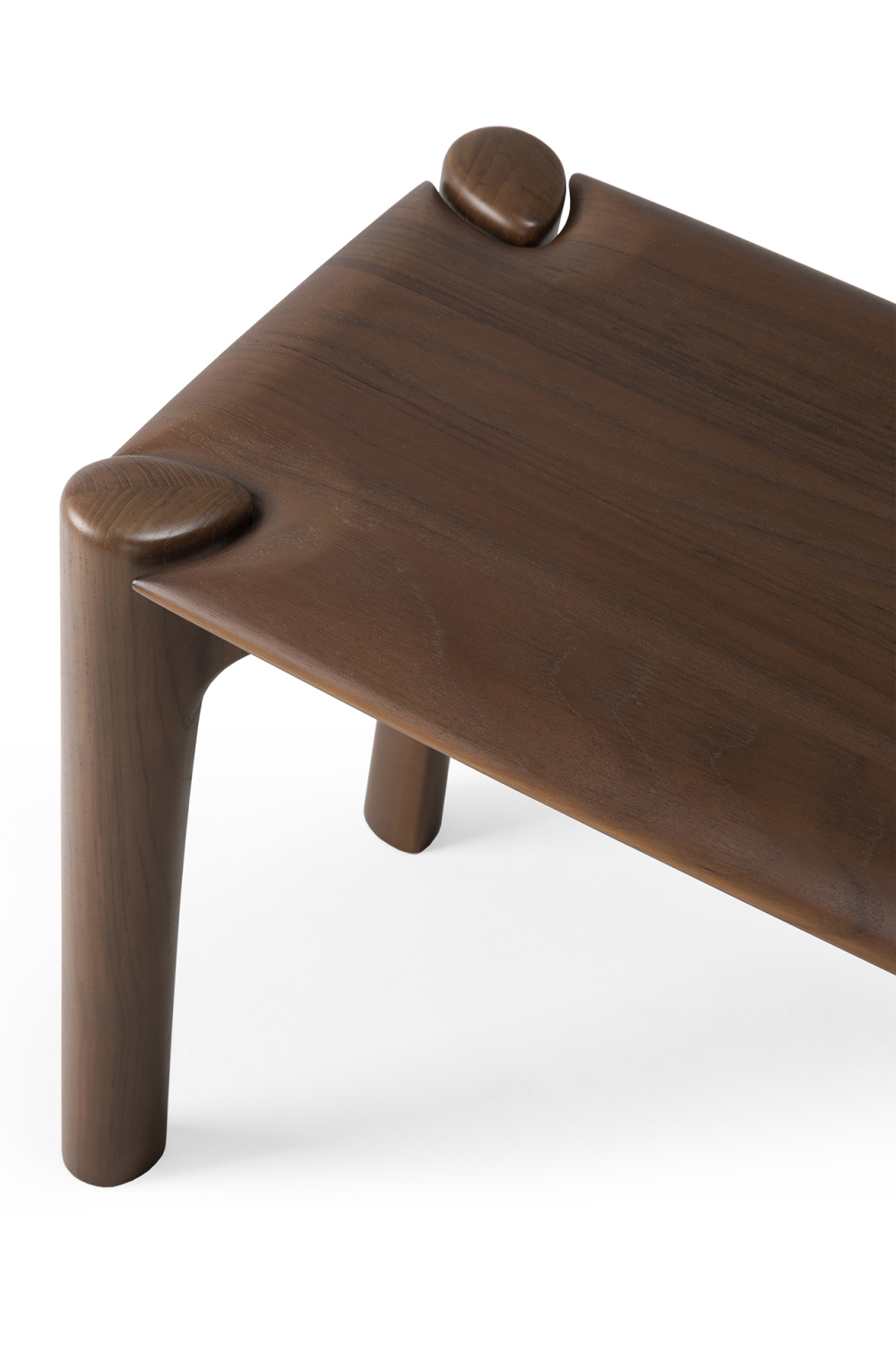   Brown Teak Bench | Oroa.com