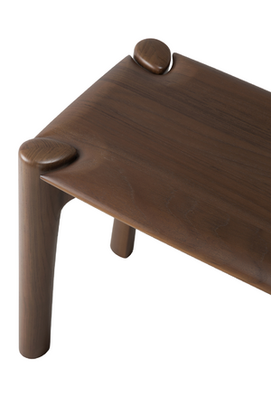   Brown Teak Bench | Oroa.com