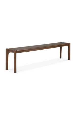   Brown Teak Bench | Oroa.com