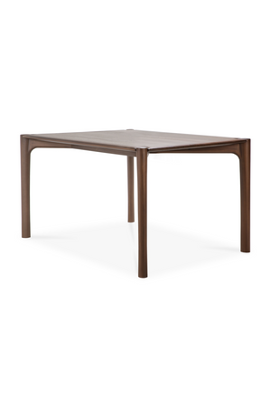   Varnished Teak Dining Table | Oroa.com