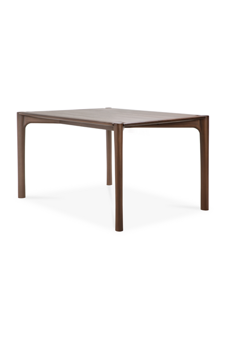   Varnished Teak Dining Table | Oroa.com