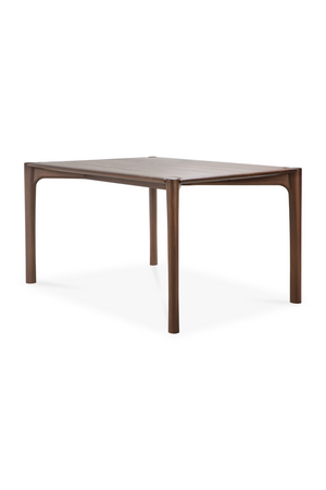   Varnished Teak Dining Table | Oroa.com