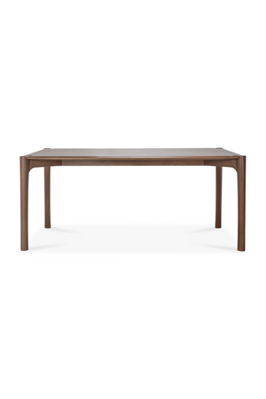   Varnished Teak Dining Table | Oroa.com