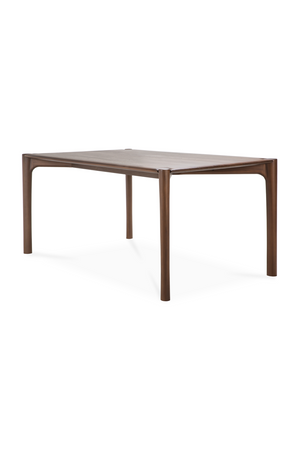  Varnished Teak Dining Table | Oroa.com
