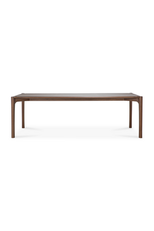   Varnished Teak Dining Table | Oroa.com