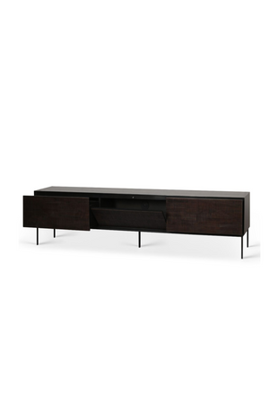   Dark Teak TV Cupboard | Oroa.com