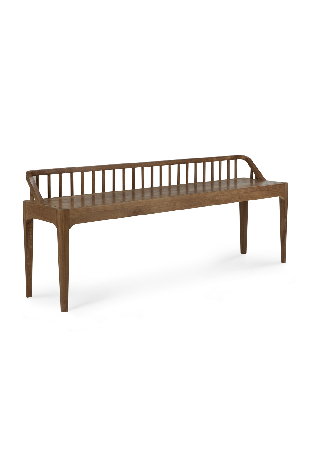   Modern Nordic Teak Bench | Oroa.com