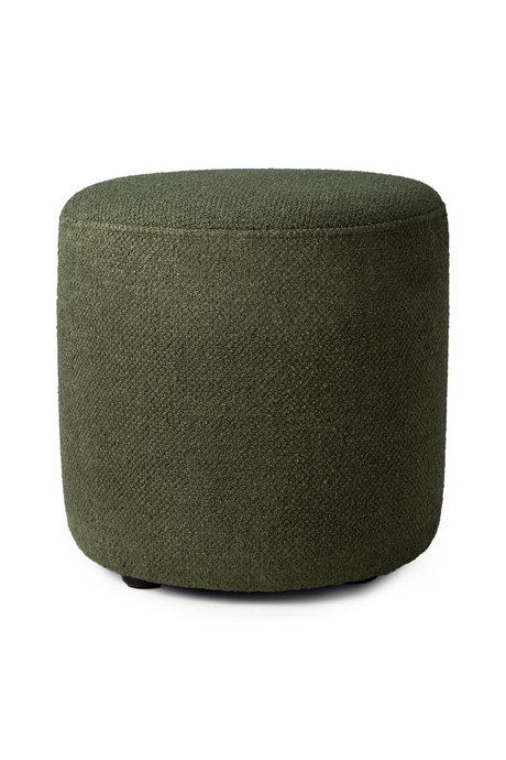   Green Cylindrical Pouf | Oroa.com