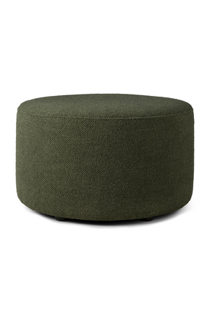   Green Cylindrical Pouf | Oroa.com