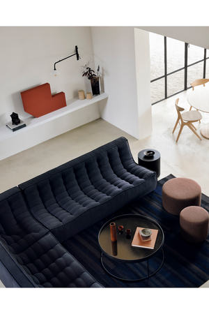   Copper Round Pouf | Oroa.com