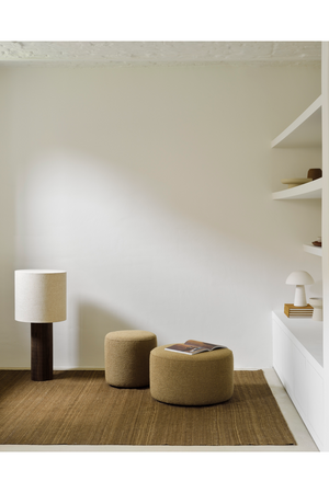   Round Fabric Pouf | Oroa.com