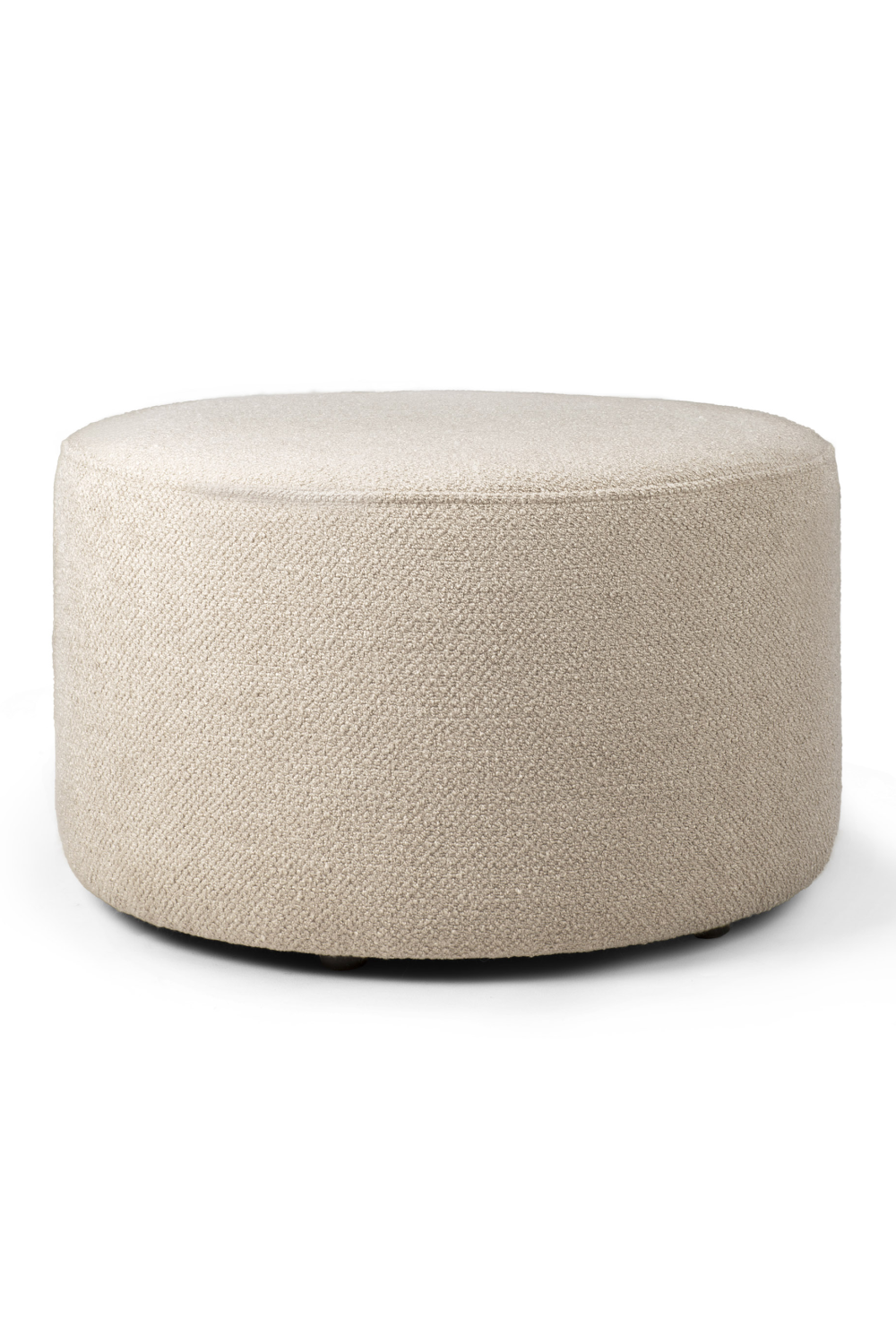   Round Fabric Pouf | Oroa.com