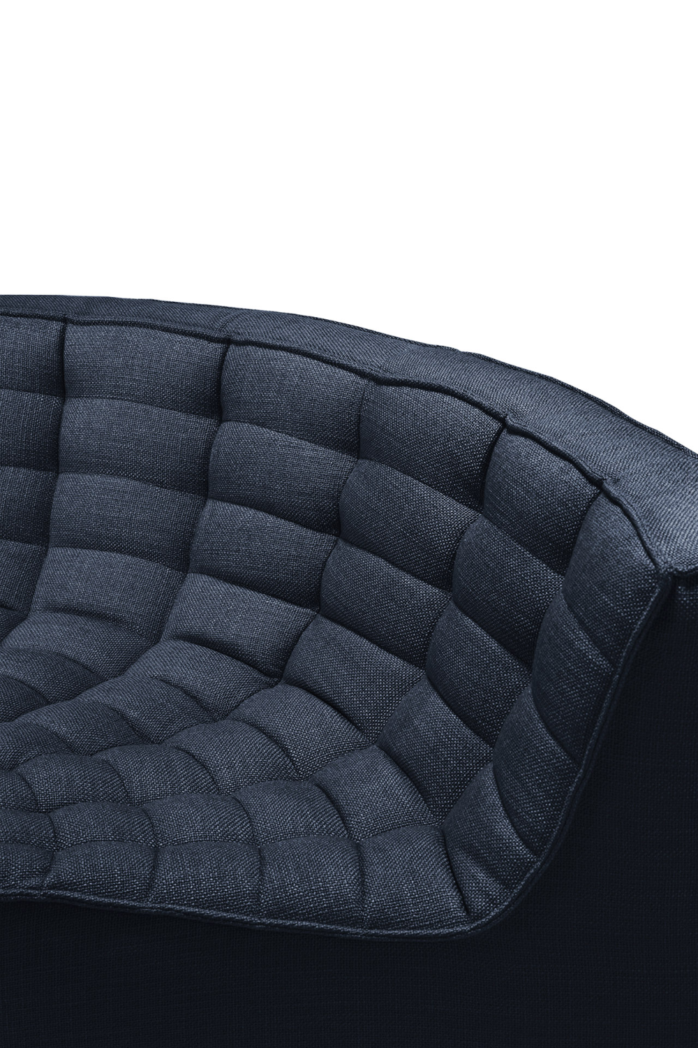   Blue Fabric Corner Sofa | Oroa.com