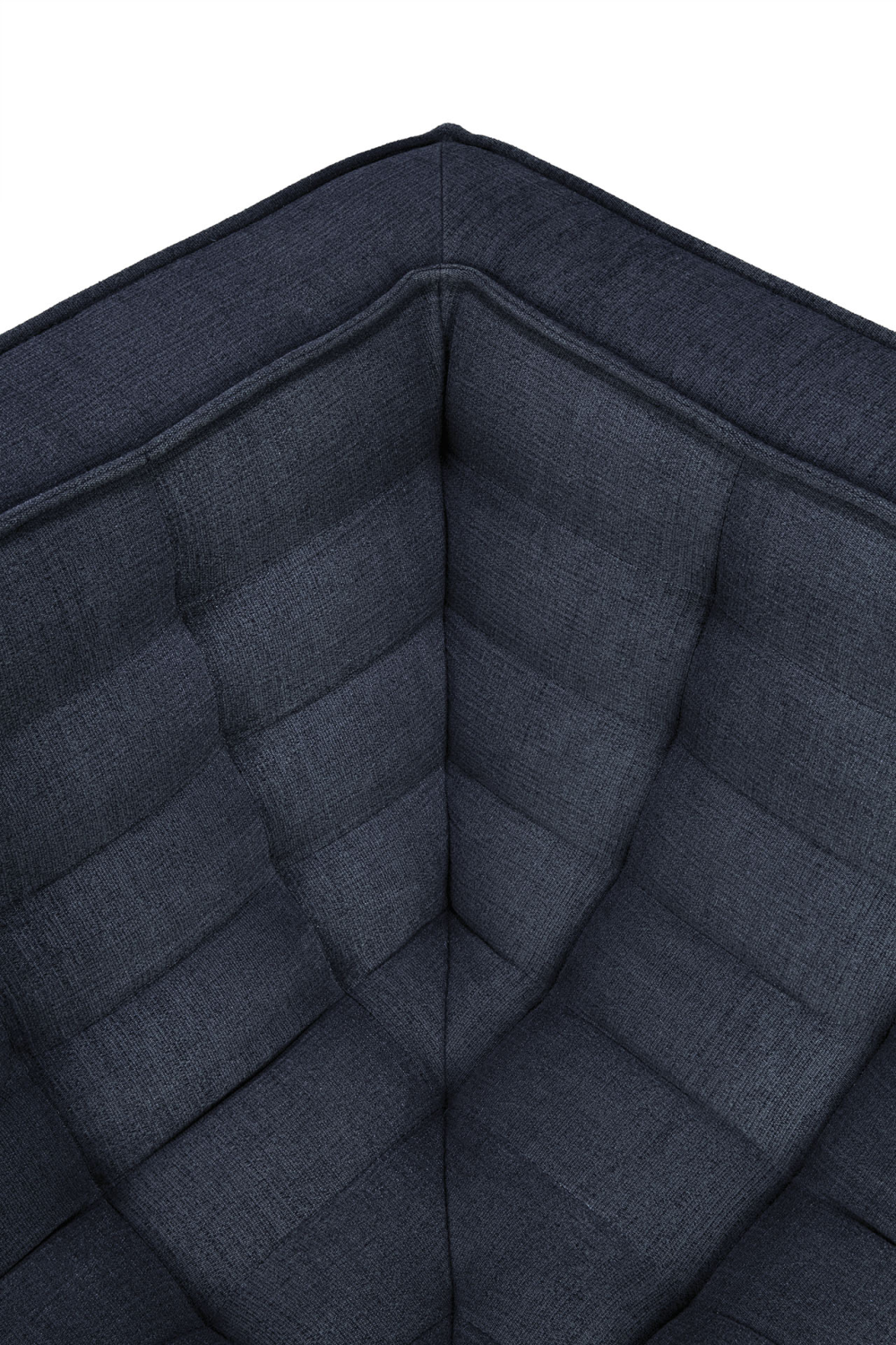   Blue Fabric Corner Sofa | Oroa.com