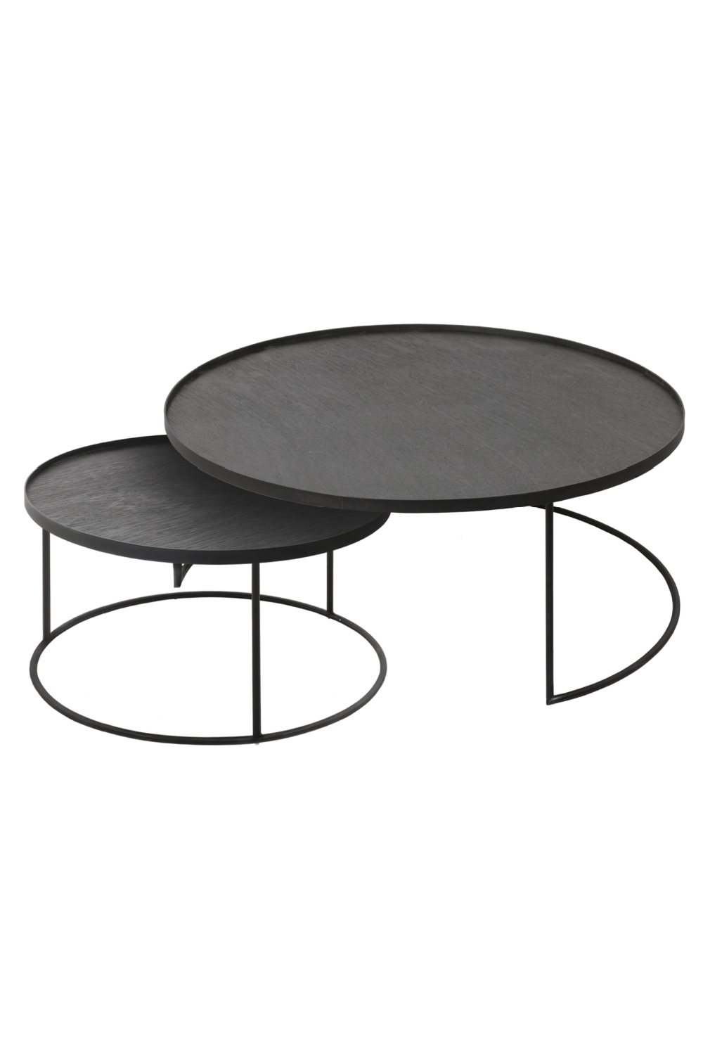   Round Tray Coffee Table set (2) | Oroa.com