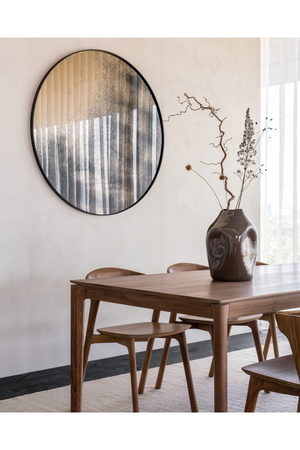   Aged Round Mirror | Oroa.com