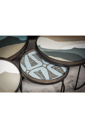   Round Tray Coffee Table set (2) | Oroa.com