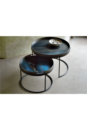   Round Tray Coffee Table set (2) | Oroa.com